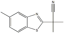 2-Benzothiazoleacetonitrile,alpha,alpha,5-trimethyl-(9CI)