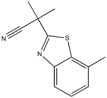 2-Benzothiazoleacetonitrile,alpha,alpha,7-trimethyl-(9CI)