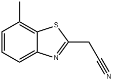 2-Benzothiazoleacetonitrile,7-methyl-(9CI)