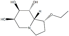 6,7,8-Indolizinetriol,1-ethoxyoctahydro-,[1R-(1alpha,6bta,7bta,8alpha,8abta)]-(9CI)