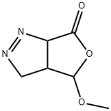 6H-Furo[3,4-c]pyrazol-6-one,3,3a,4,6a-tetrahydro-4-methoxy-(9CI)