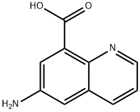 8-Quinolinecarboxylicacid,6-amino-(9CI)