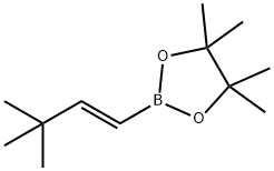 2-[(1E)-3,3-二甲基-1-丁烯基]-4,4,5,5-四甲基-1,3,2-二氧硼杂环戊烷