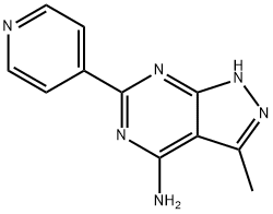 3-甲基-6-(4-吡啶基)-1H-吡唑并[3,4-D]嘧啶-4-胺