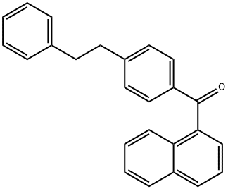 4-苯乙基苯基-1-萘基酮