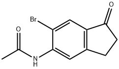 N-(6-溴-1-氧代-2,3-二氢-1H-茚-5-基)乙酰胺