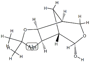 4,8-Methano-1,3-dioxolo[4,5-d]oxepin-5-ol,hexahydro-2,2-dimethyl-,[3aR-(3a-alpha-,4-bta-,5-alpha-,8-bta-,8a-alpha-)]-(9CI)