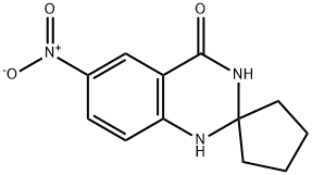 6-硝基螺[1,2,3,4-四氢喹唑啉-2,1'-环戊烷]-4-酮