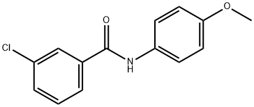 3-氯-N-(4-甲氧基苯基)苯甲酰胺