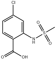 2-甲磺酰氨基-4-氯苯甲酸