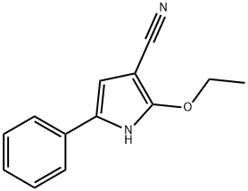 1H-Pyrrole-3-carbonitrile,2-ethoxy-5-phenyl-(9CI)