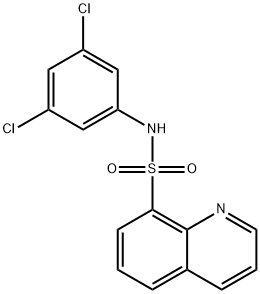 N-(3,5-dichlorophenyl)quinoline-8-sulfonamide