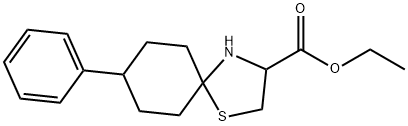 8-苯基-1-硫杂-4-氮杂螺环螺[4.5]癸烷-3-甲酸乙酯