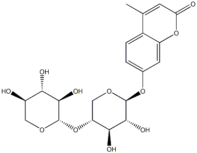 4-甲基-7-[(4-O-BETA-D-吡喃木糖基-BETA-D-吡喃木糖基)氧基]-2H-1-苯并吡喃-2-酮