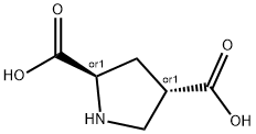 2,4-Pyrrolidinedicarboxylicacid,(2R,4S)-rel-(9CI)