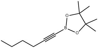 2-(Hex-1-yn-1-yl)-4,4,5,5-tetramethyl-1,3,2-dioxaborolane