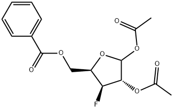 1,2-DI-O-ACETYL-5-O-BENZOYL-3-DEOXY-3-FLUORO-D-XYLOFURANOSE