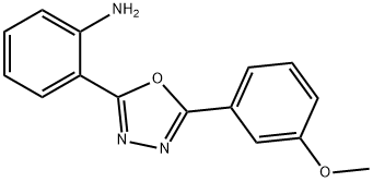 2-(2-AMINOPHENYL)-5-(3-METHOXYPHENYL)-1,3,4-OXADIAZOLE