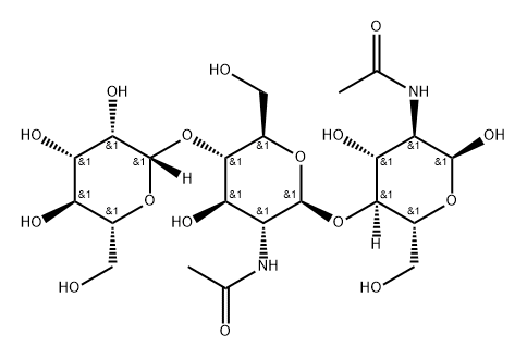 O-BETA-D-甘露糖基-(1-4)-O-2-(乙酰氨基)-2-脱氧-BETA-D-吡喃葡萄糖基-(1-4)-2-(乙酰氨基)-2-脱氧-ALPHA-D-吡喃葡萄糖