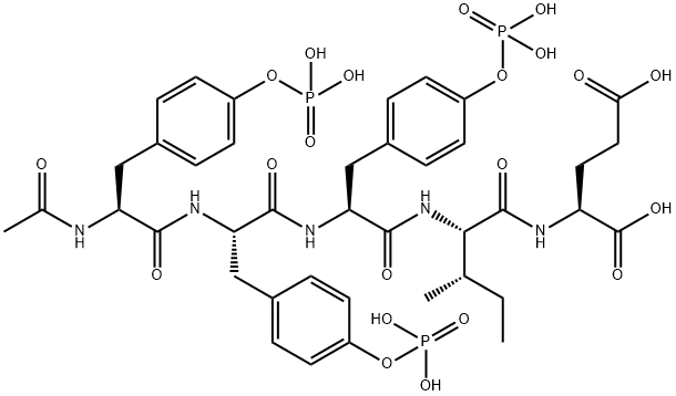 AC-TYR(PO3H2)-TYR(PO3H2)-TYR(PO3H2)-ILE-GLU-OH