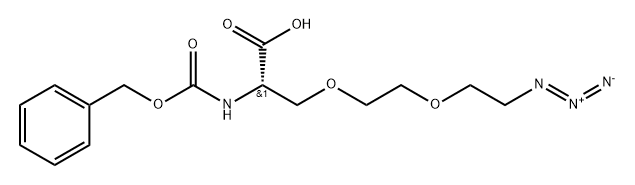 Cbz-Ser(azido-PEG2)-OH