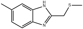 1H-Benzimidazole,5-methyl-2-[(methylthio)methyl]-(9CI)