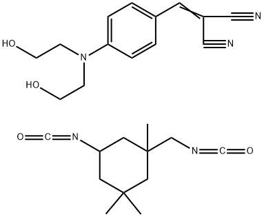 聚[4-(2,2-二氰基乙烯基)-N-二(羟基乙基)苯胺-ALT-(异佛尔酮二异氰酸)]尿烷