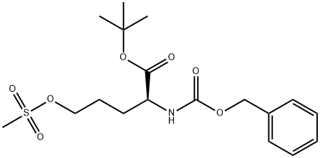 5-甲磺酰氧基基-N-苄氧羰基-L-正缬氨酸叔丁酯