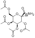 C-(2,3,4,6-TETRA-O-ACETYL-1-BROMO-1-DEOXY-BETA-D-GALACTOPYRANOSYL)FORMAMIDE