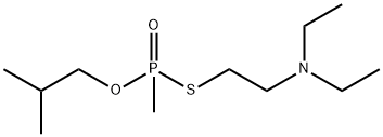 O-ISOBUTYLS-(2-(DIETHYLAMINO)ETHYL)METHYLPHOSPHONOTHIOATE