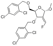 甲基-2-脱氧-3,5-二-O-(3,5-二氯苯基)-2-(氟亚甲基)-alpha-D-赤式戊呋喃糖苷