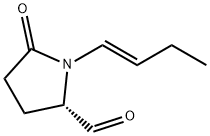 2-Pyrrolidinecarboxaldehyde,1-(1-butenyl)-5-oxo-,[S-(E)]-(9CI)