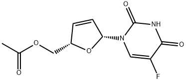 5'-O-Acetyl-2',3'-dideoxy-2',3'-didehydro-5-fluoro-uridine