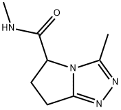 5H-Pyrrolo[2,1-c]-1,2,4-triazole-5-carboxamide,6,7-dihydro-N,3-dimethyl-(9CI)