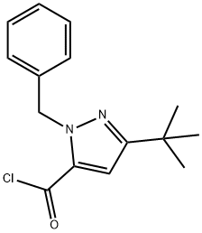 1-苄基-3-叔丁基-1H-吡唑-5-羰酰氯