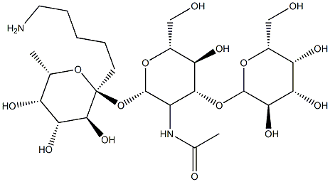 Gal-1-4-glcnac-1-3-fuc