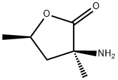 2(3H)-Furanone,3-aminodihydro-3,5-dimethyl-,(3S-trans)-(9CI)