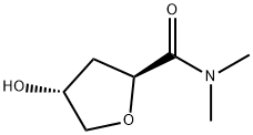 2-Furancarboxamide,tetrahydro-4-hydroxy-N,N-dimethyl-,(2S-trans)-(9CI)