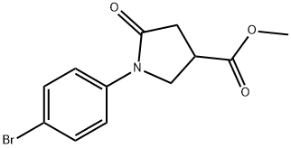 1-(4-溴苯基)-5-氧代吡咯烷-3-羧酸甲酯