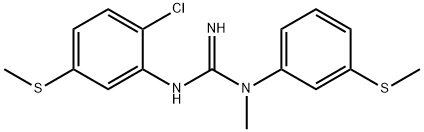 CNS-5161,N'-(2-CHLORO-5-METHYLSULFANYL-PHENYL)-N-METHYL-N-(3-METHYLSULFANYL-PHENYL)-GUANIDINE