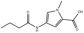 1H-Pyrrole-2-carboxylicacid,1-methyl-4-[(1-oxobutyl)amino]-(9CI)