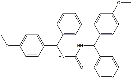 1,3-bis[(4-methoxyphenyl)-phenyl-methyl]urea