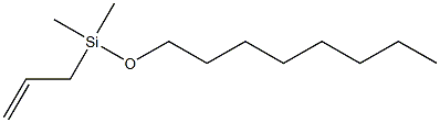 1-Dimethyl(prop-2-enyl)silyloxyoctane