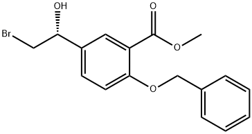 2-(苄氧基)-5-[(1R)-2-溴-1-羟基乙基]苯甲酸甲酯