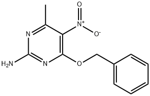 4-(苄氧基)-6-甲基-5-硝基嘧啶-2-胺