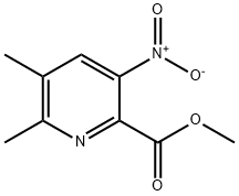 2-Pyridinecarboxylicacid,5,6-dimethyl-3-nitro-,methylester(9CI)