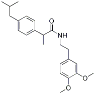 N-[2-(3,4-dimethoxyphenyl)ethyl]-2-(4-isobutylphenyl)propanamide