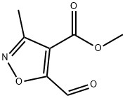 4-Isoxazolecarboxylicacid,5-formyl-3-methyl-,methylester(9CI)