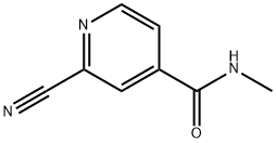 4-Pyridinecarboxamide,2-cyano-N-methyl-(9CI)