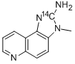 2-Amino-3-methyl-3H-imidazo[4,5-F]quinoline-2-14C